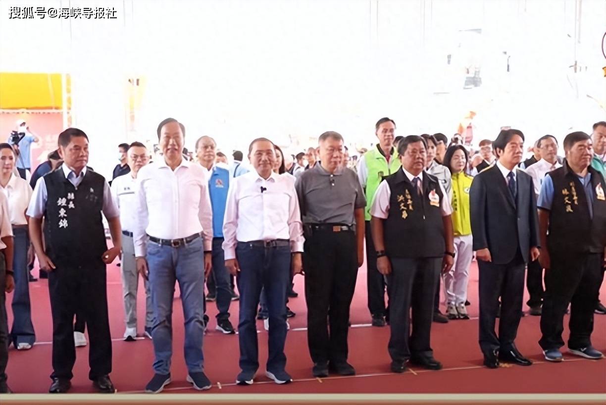 侯友宜柯文哲郭台铭赖清德同台画面曝光！侯：盼两岸交流带来和平